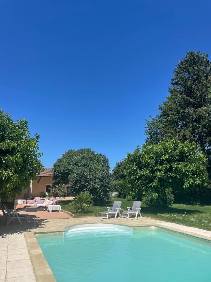 Biziat Gite A La Campagne Avec Piscine מראה חיצוני תמונה